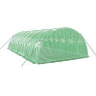 vidaXL 8 × 4 × 2 m PE Acero Invernadero de Jardín - Imagen 6