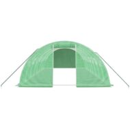 vidaXL 8 × 4 × 2 m PE Acero Invernadero de Jardín - Imagen 2