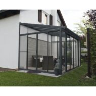 Palram San Remo 3 × 4,4 m Aluminio Pérgola Cerrada - Imagen 5